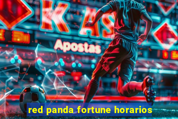 red panda fortune horarios